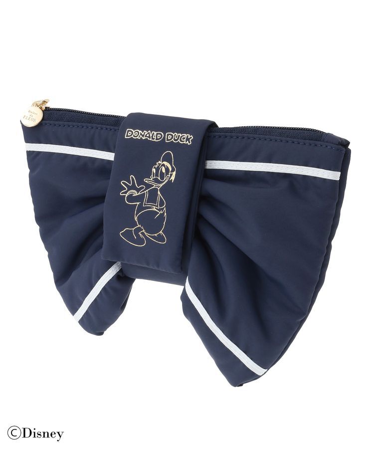 Maison de FLEUR「Donald Duck/リボンポーチ」|ポーチ|