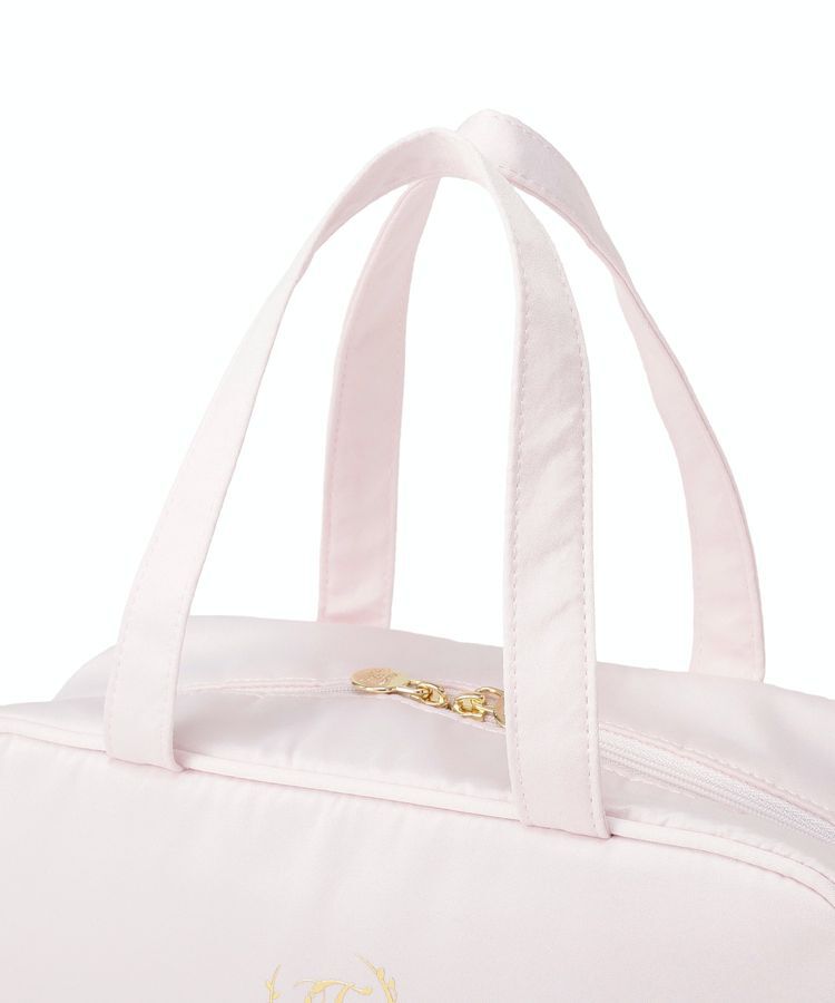 Maison de FLEUR「【保冷機能付き】サテンサイドリボン保冷バッグ」|トートバッグ|