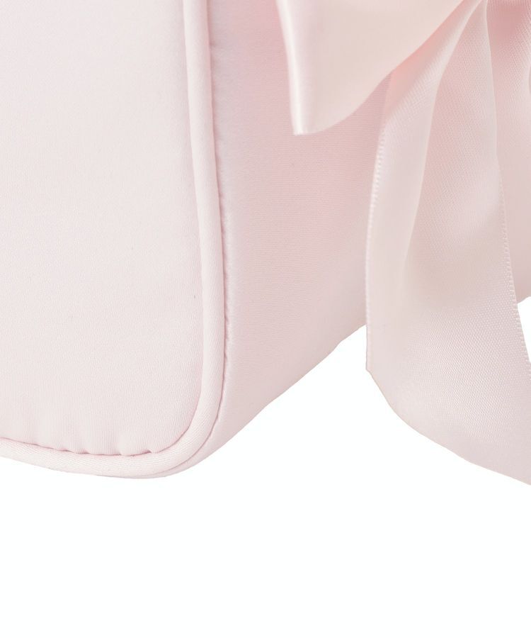 Maison de FLEUR「【保冷機能付き】サテンサイドリボン保冷バッグ」|トートバッグ|