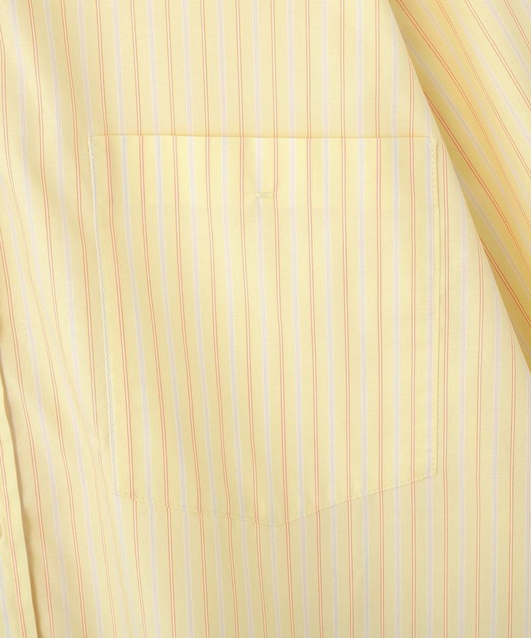 AMERICAN HOLIC「【イージーケア】ショート丈ストライプシャツ」|シャツ・ブラウス|