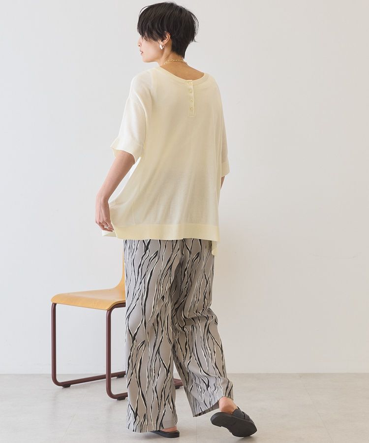 AMERICAN HOLIC「【前後2WAY・接触冷感】ポンチョニット」|ニット・セーター|