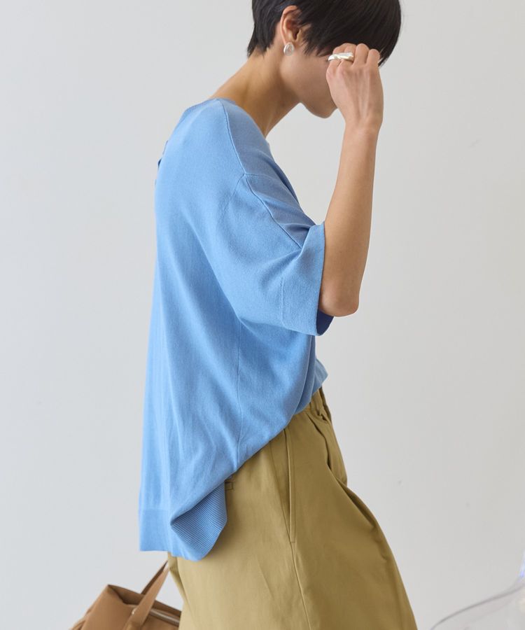 AMERICAN HOLIC「【前後2WAY・接触冷感】ポンチョニット」|ニット・セーター|