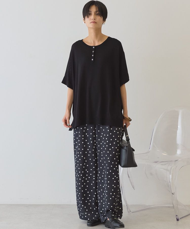 AMERICAN HOLIC「【前後2WAY・接触冷感】ポンチョニット」|ニット・セーター|