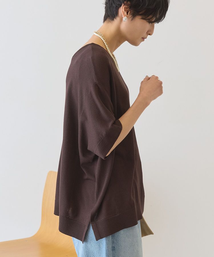 AMERICAN HOLIC「【前後2WAY・接触冷感】ポンチョニット」|ニット・セーター|