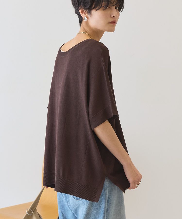 AMERICAN HOLIC「【前後2WAY・接触冷感】ポンチョニット」|ニット・セーター|