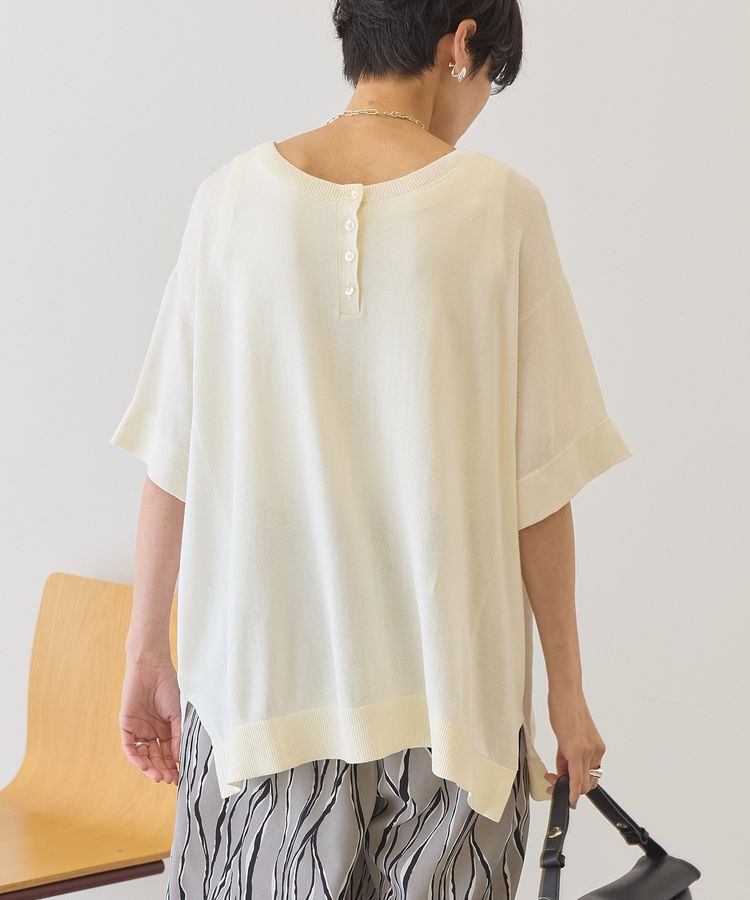 AMERICAN HOLIC「【前後2WAY・接触冷感】ポンチョニット」|ニット・セーター|