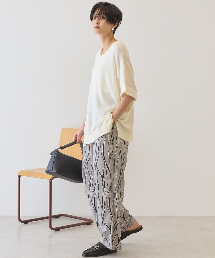 AMERICAN HOLIC「【前後2WAY・接触冷感】ポンチョニット」|ニット・セーター|