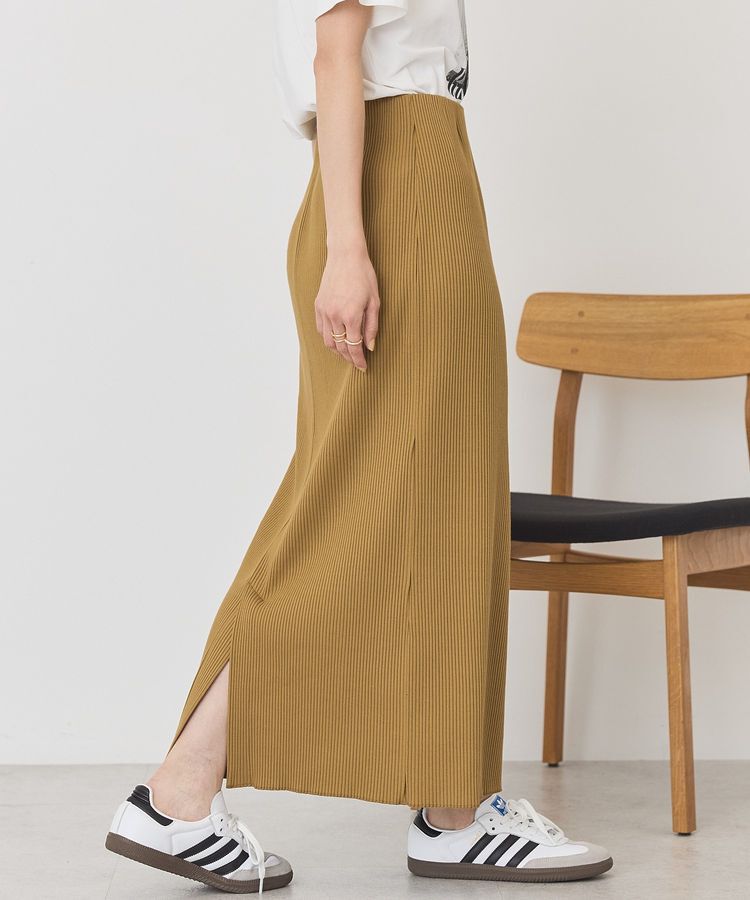 AMERICAN HOLIC「【UVカット】針抜きリブタイトスカート」|タイト|