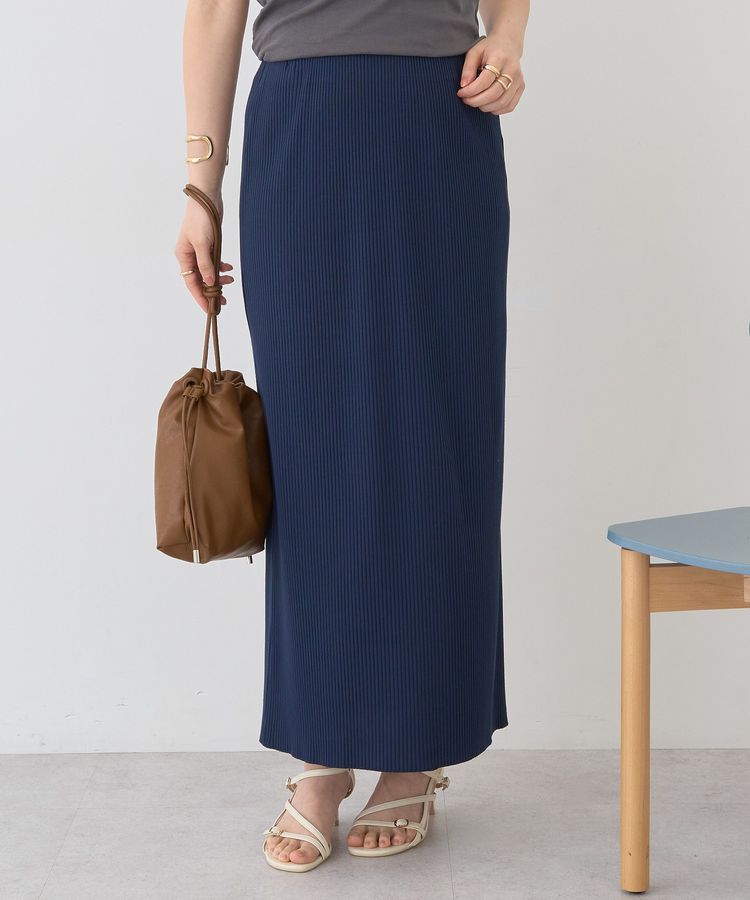 AMERICAN HOLIC「【UVカット】針抜きリブタイトスカート」|タイト|