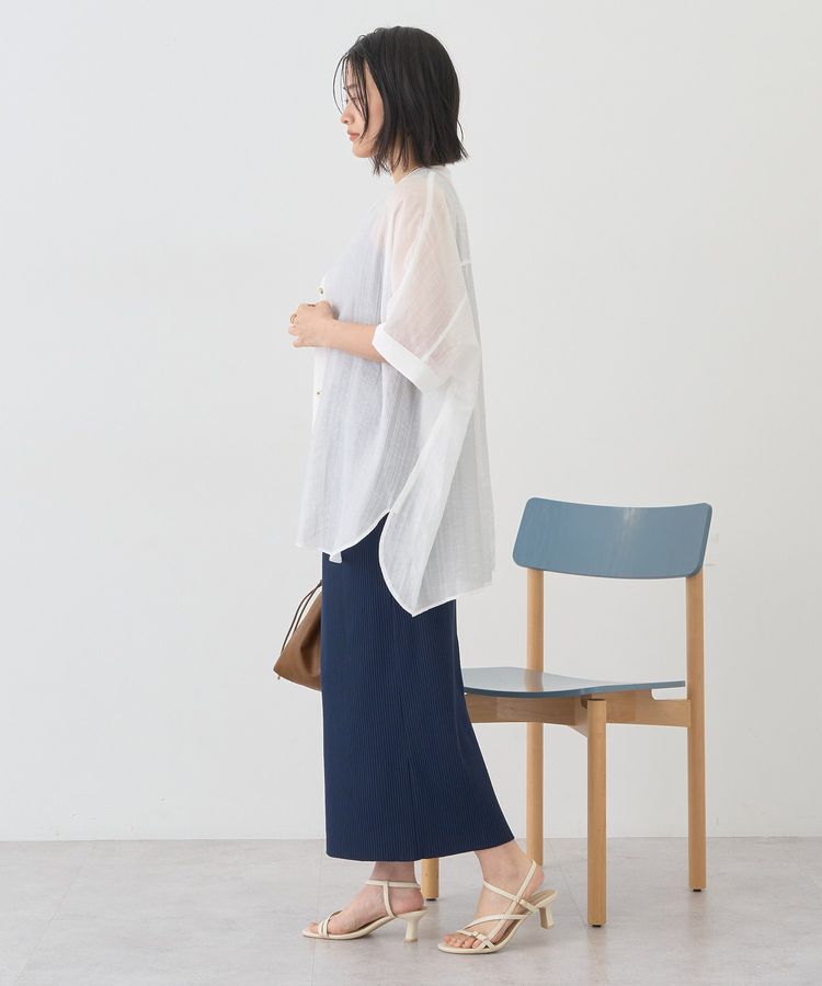 AMERICAN HOLIC「【UVカット】針抜きリブタイトスカート」|タイト|