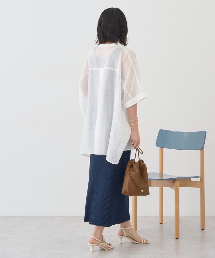 AMERICAN HOLIC「【UVカット】針抜きリブタイトスカート」|タイト|