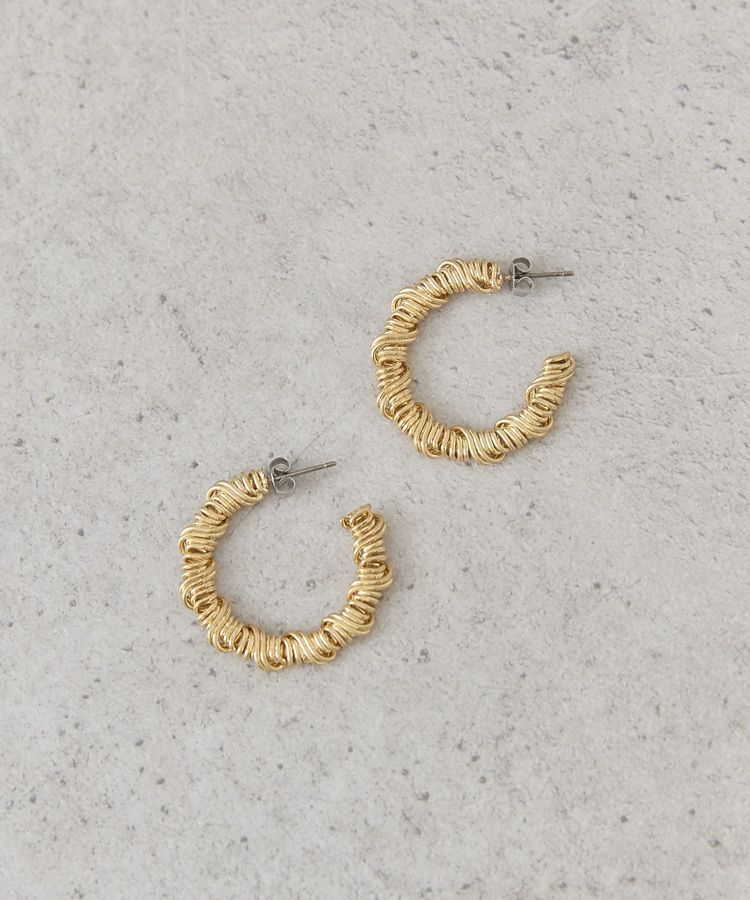 AMERICAN HOLIC「ワイヤーロールピアス」|ピアス|Gold