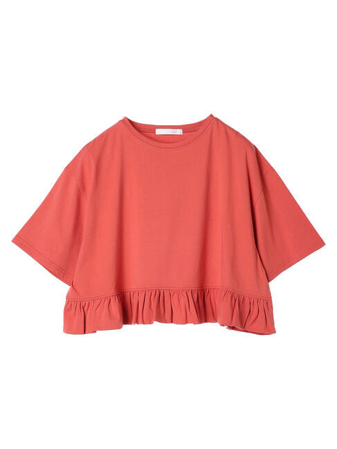 Green Parks「・Petit　Fleur　スソフリルTEE」|Tシャツ・カットソー|