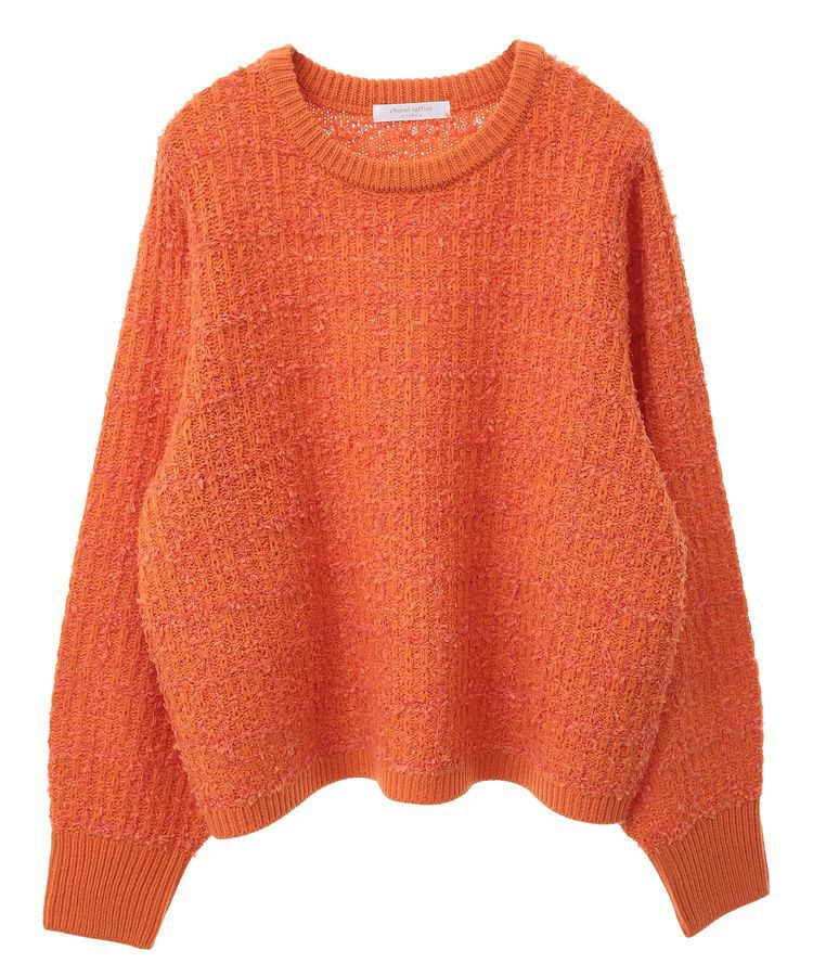 Green Parks「テープヤーンニットプルオーバー」|ニット・セーター|