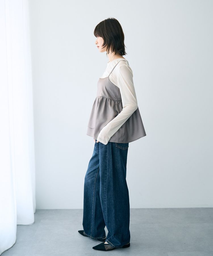 YECCA VECCA「クルーネックシアーインナー」|インナー|