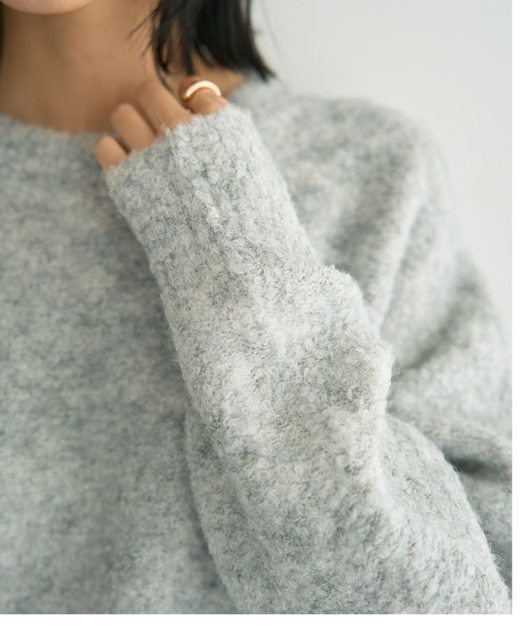 YECCA VECCA「ブークレニット」|ニット・セーター|