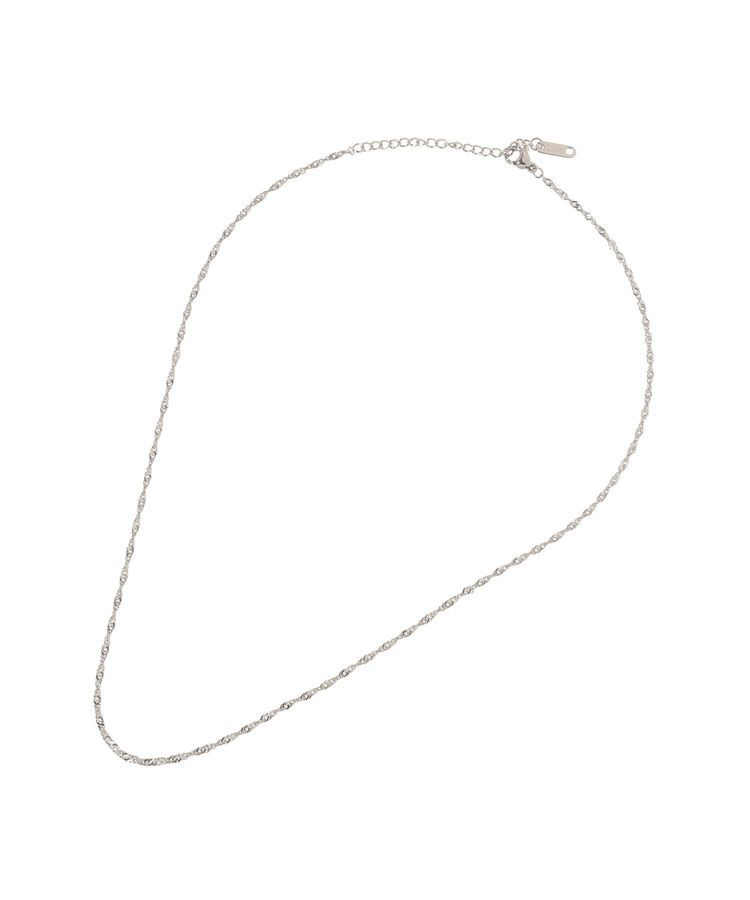 YECCA VECCA「【2本SET】ステンレス2連ネックレス」|ネックレス|