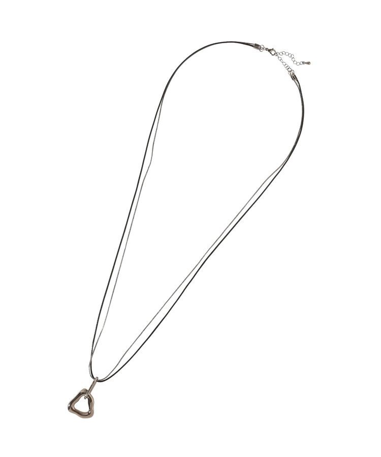 YECCA VECCA「コードチェーンワントップネックレス」|ネックレス|