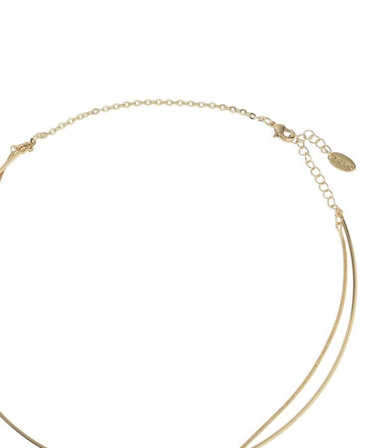 YECCA VECCA「ハーフチョーカーY字ネックレス」|ネックレス|