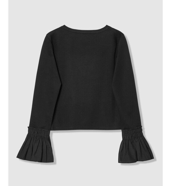 allureville「刺繍プリーツカフスプルオーバー」|Tシャツ・カットソー|