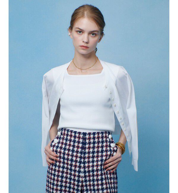 LOULOU WILLOUGHBY「【LOULOU WILLOUGHBY】MANYボタンカーディガン」|カーディガン|