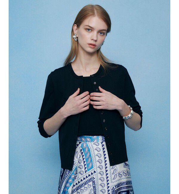 LOULOU WILLOUGHBY「【LOULOU WILLOUGHBY】MANYボタンカーディガン」|カーディガン|