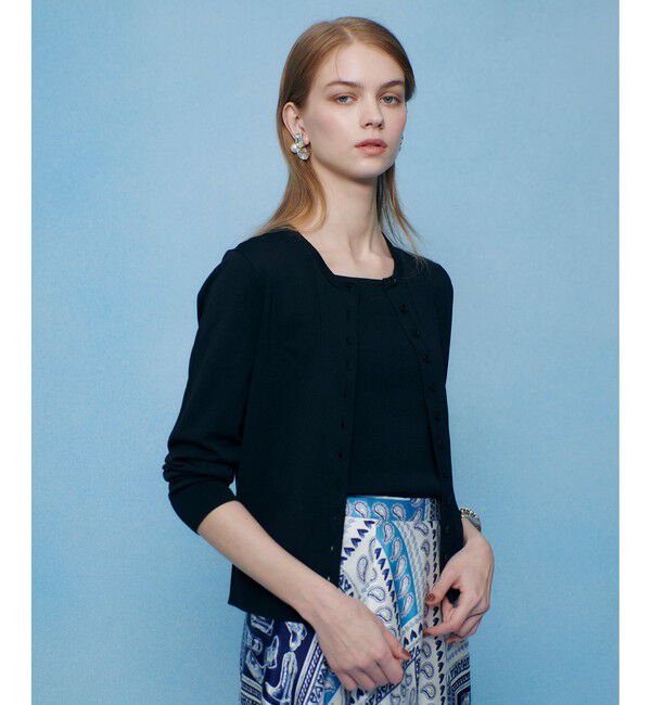 LOULOU WILLOUGHBY「【LOULOU WILLOUGHBY】MANYボタンカーディガン」|カーディガン|