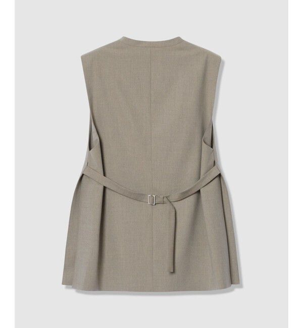 allureville「WEB ルミネ別注スリットジレ」|ベスト・ジレ|