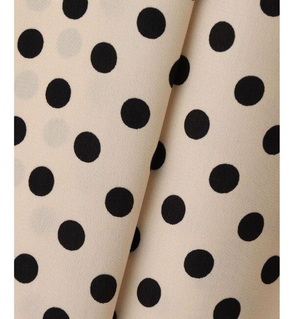 LOULOU WILLOUGHBY「【LOULOU WILLOUGHBY】デシンドットフレアスリーブブラウス」|シャツ・ブラウス|