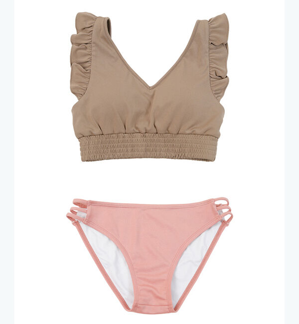 SEA DRESS「ショルダーミニフリルスポーティビキニ」|ビキニ|