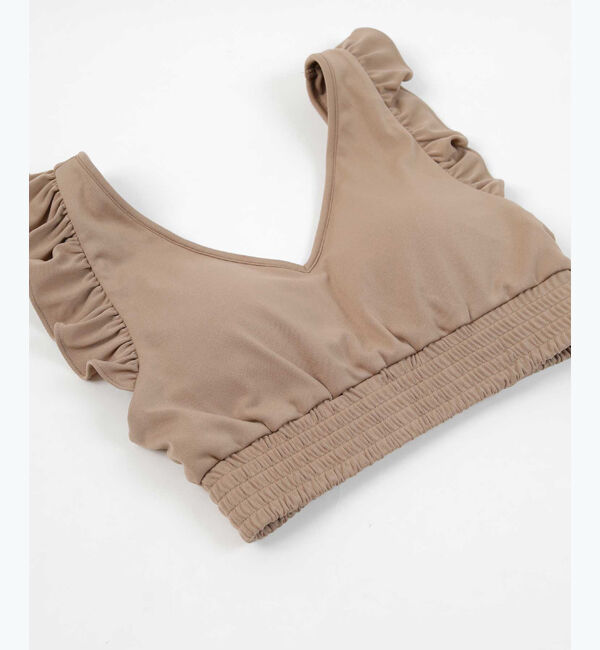 SEA DRESS「ショルダーミニフリルスポーティビキニ」|ビキニ|