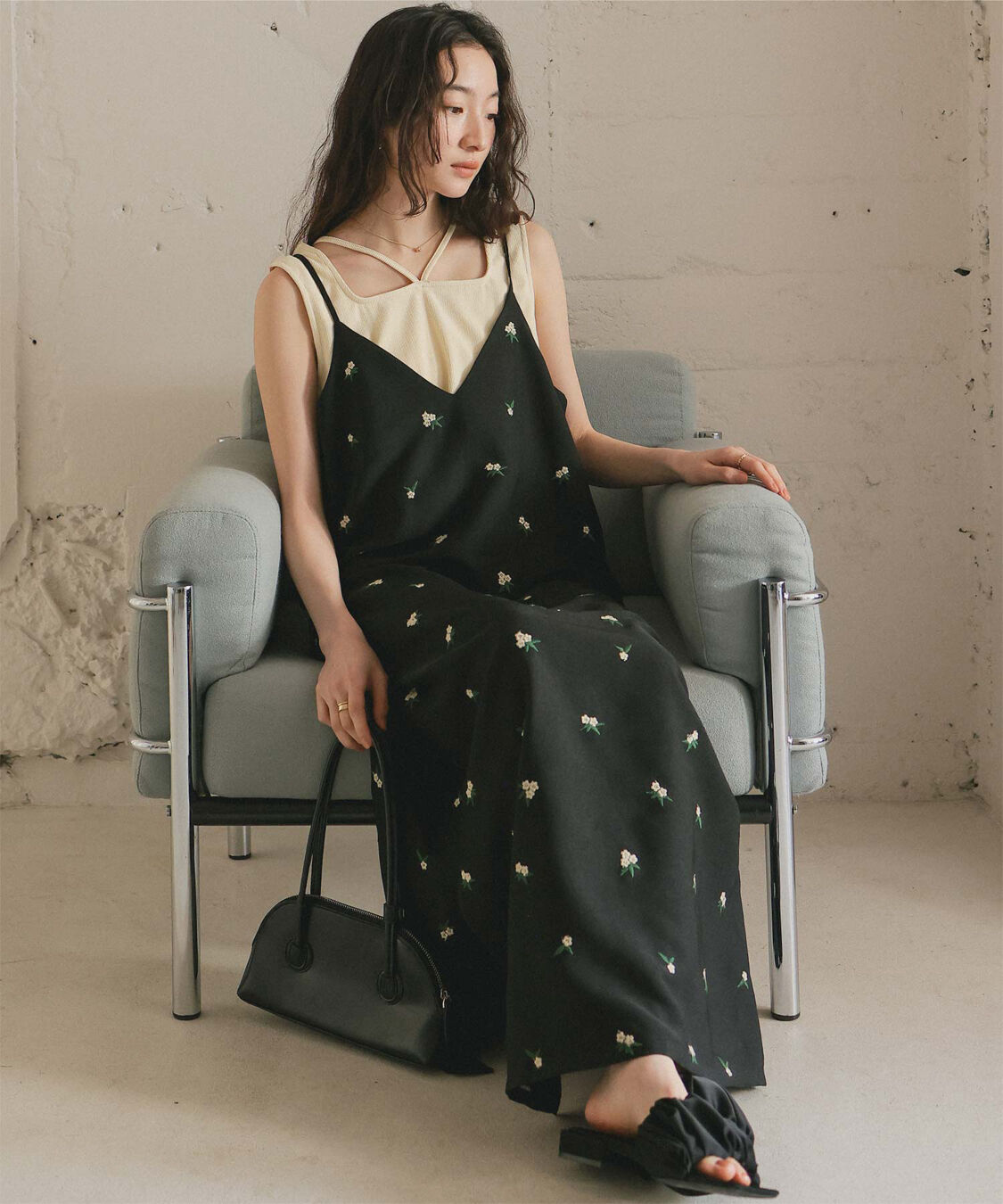 titivate「前後2wayデザインリブタンクトップ」|タンクトップ|