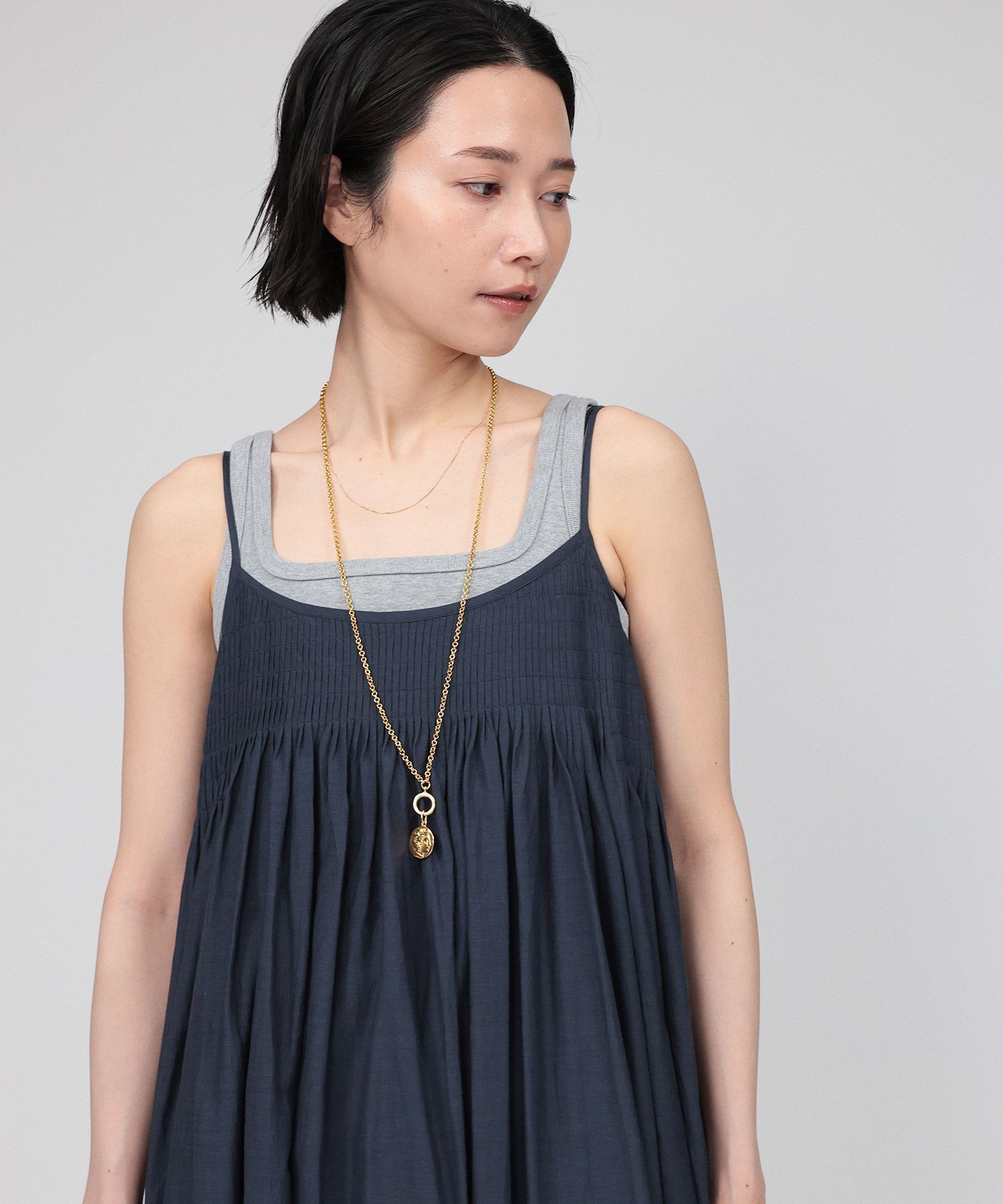 BABYLONE「2WAYフライスタンクトップ」|タンクトップ|