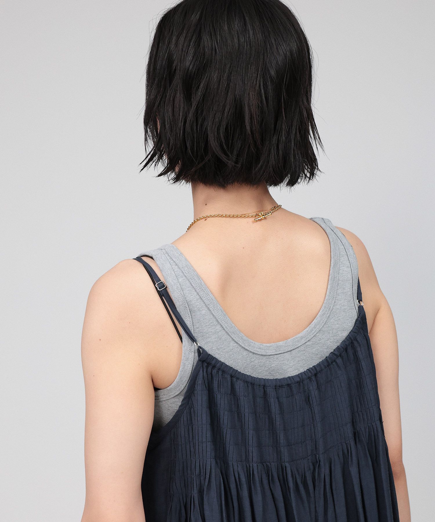 BABYLONE「2WAYフライスタンクトップ」|タンクトップ|