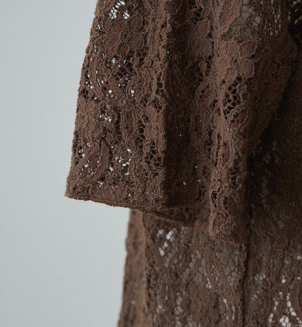  「ストレッチレースTシャツ」|Tシャツ・カットソー|