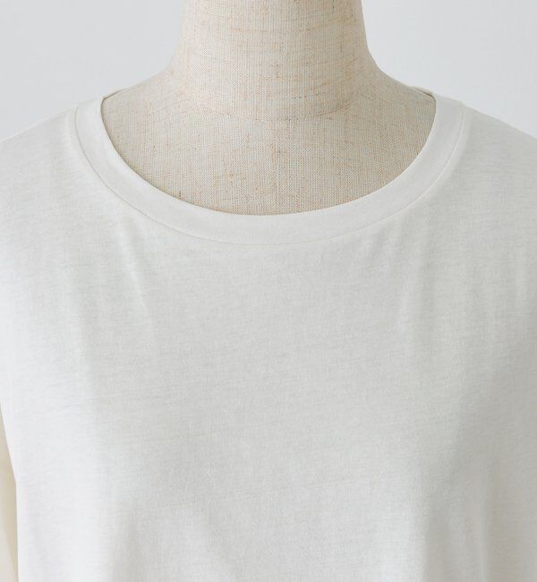  「【汗ジミ防止加工】ワンポイントロゴ刺繍Tシャツ」|Tシャツ・カットソー|