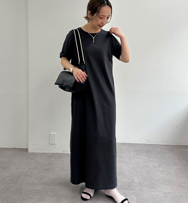  「【＠sein___000企画】汗ジミ防止加工カットソーワンピース」|ワンピース|