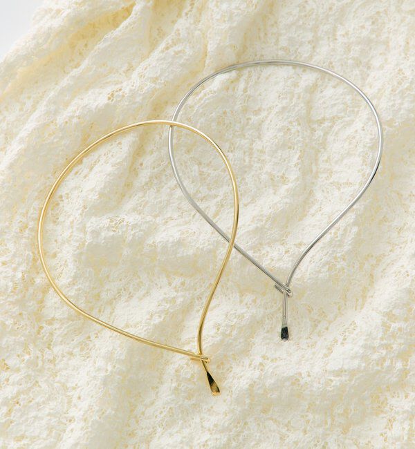  「【＠sein___000企画】フロントフックメタルチョーカー」|ネックレス|