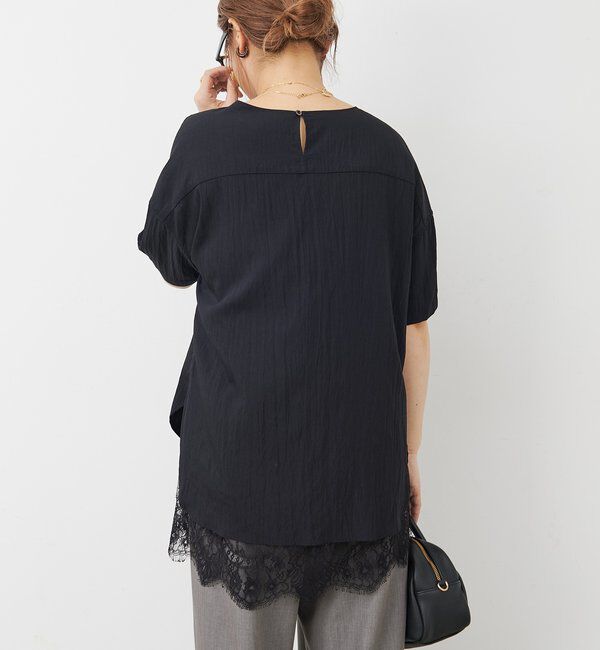  「【＠noricorico102企画/リバイバル】キレイ見え万能Tブラウス」|シャツ・ブラウス|