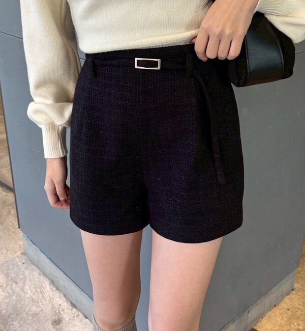  「ベルト付きショートパンツ」|その他|