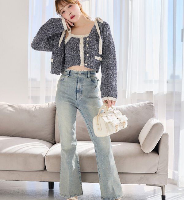  「チュールポケットミニボストンバッグ」|ショルダー・メッセンジャー|