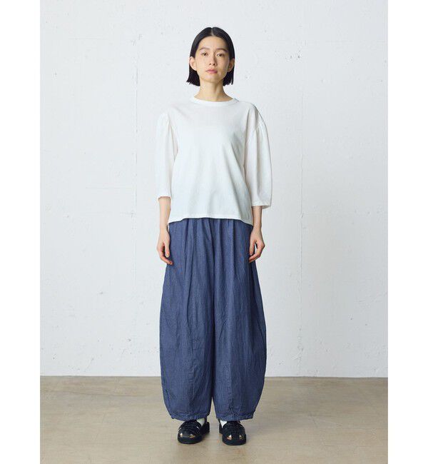 MidiUmi「MidiUmi デニムコクーンイージーパンツ」|その他|ブルー