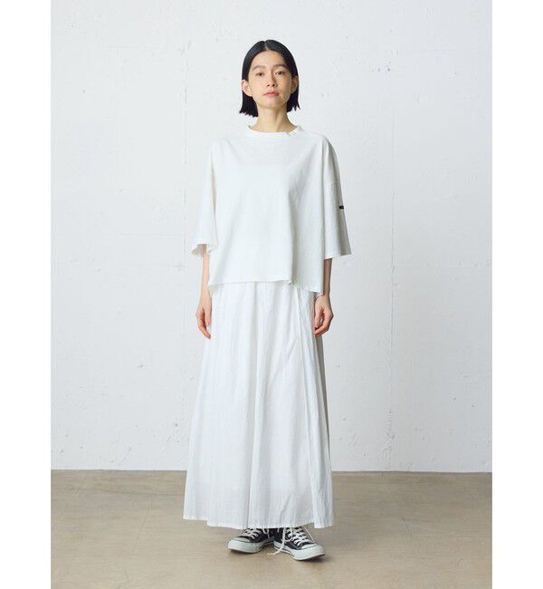 MidiUmi「MidiUmi モックネックワイドプルオーバー」|Tシャツ・カットソー|