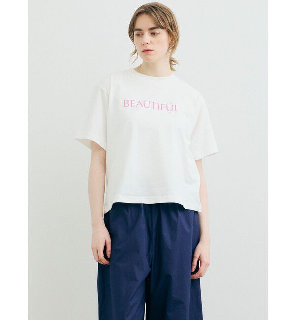 MARMARMAR「MARMARMAR プリントTシャツ(BEAUTIFUL)」|Tシャツ・カットソー|