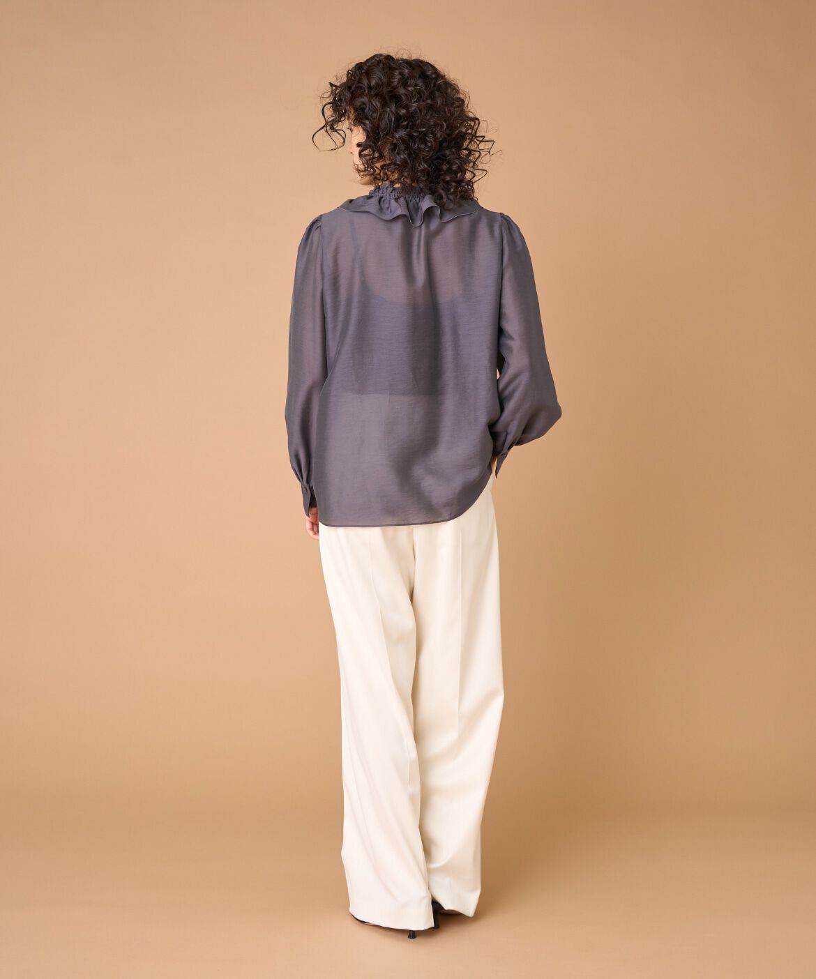 la veille by SUPERIOR CLOSET「フリルブラウス」|シャツ・ブラウス|