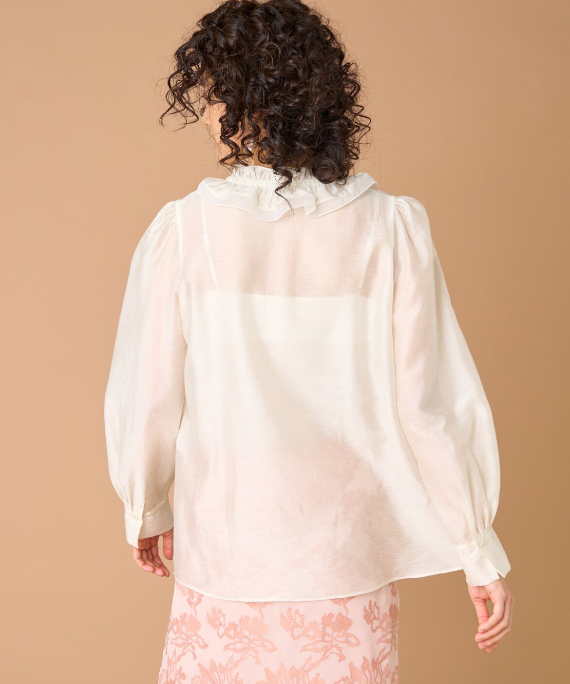 la veille by SUPERIOR CLOSET「フリルブラウス」|シャツ・ブラウス|