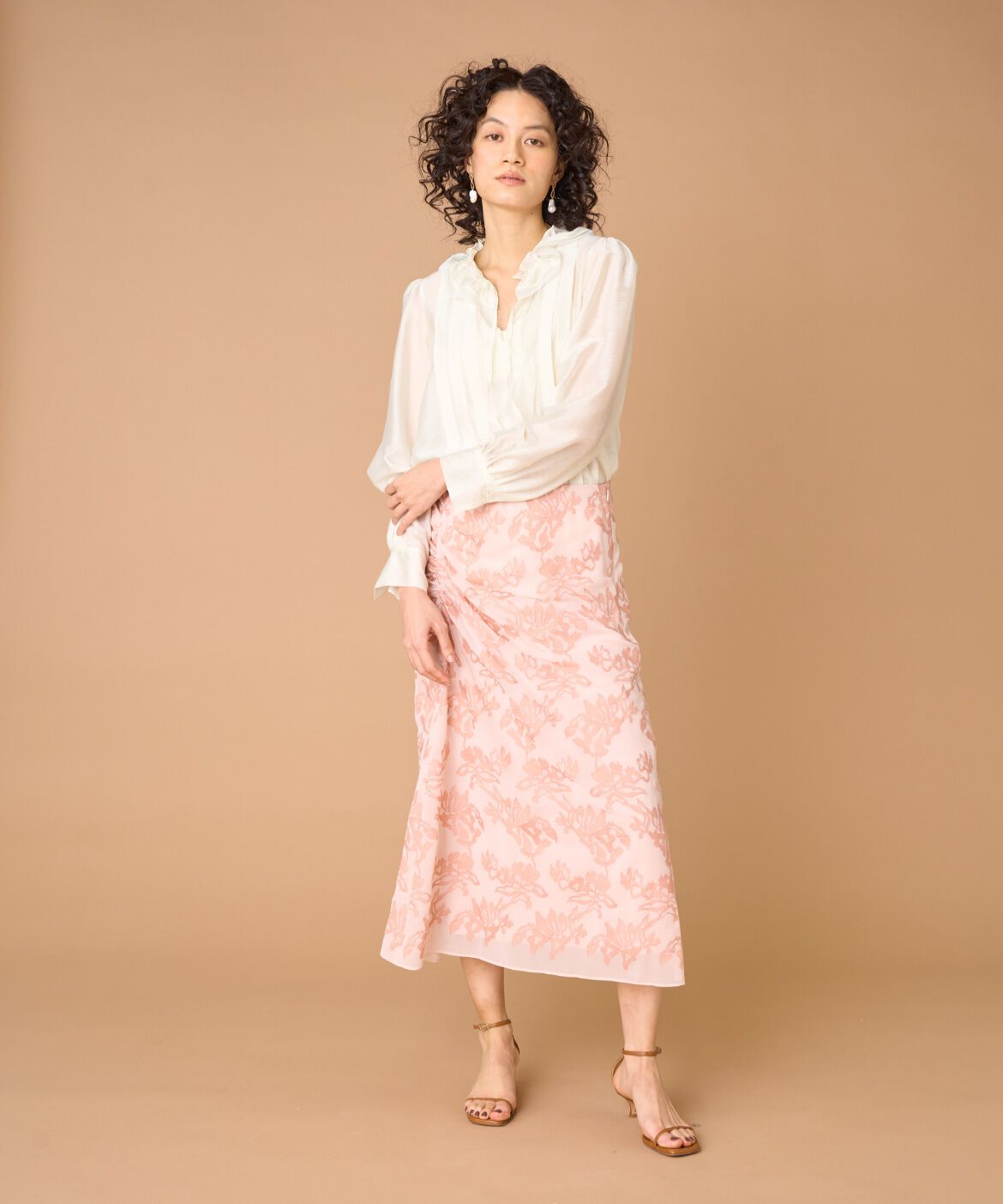 la veille by SUPERIOR CLOSET「フリルブラウス」|シャツ・ブラウス|