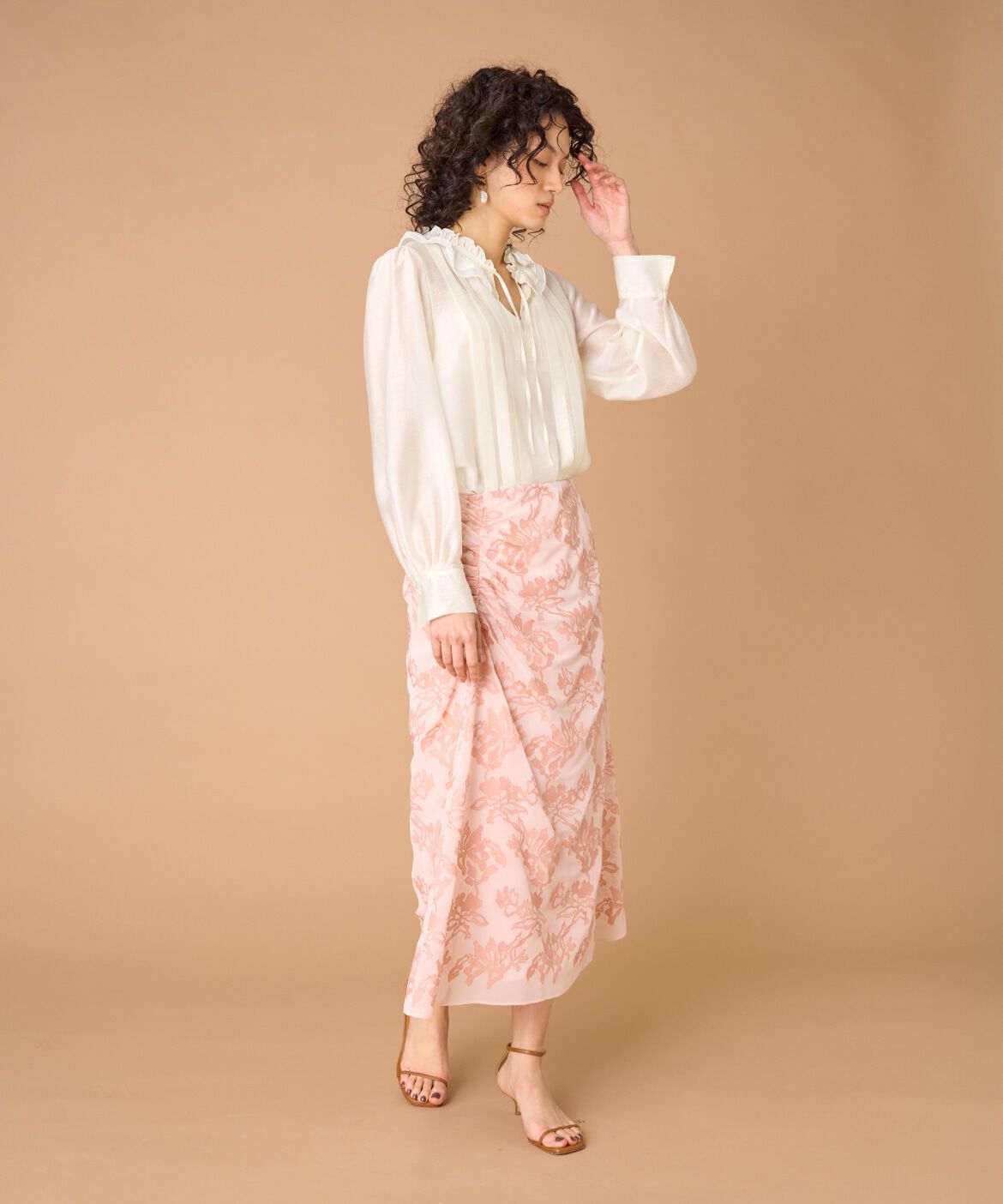 la veille by SUPERIOR CLOSET「フリルブラウス」|シャツ・ブラウス|