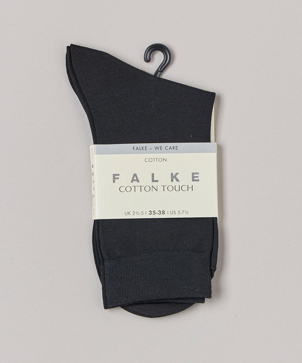 INED「《FALKE》靴下 Cotton Touch Socks」|ソックス|ブラック