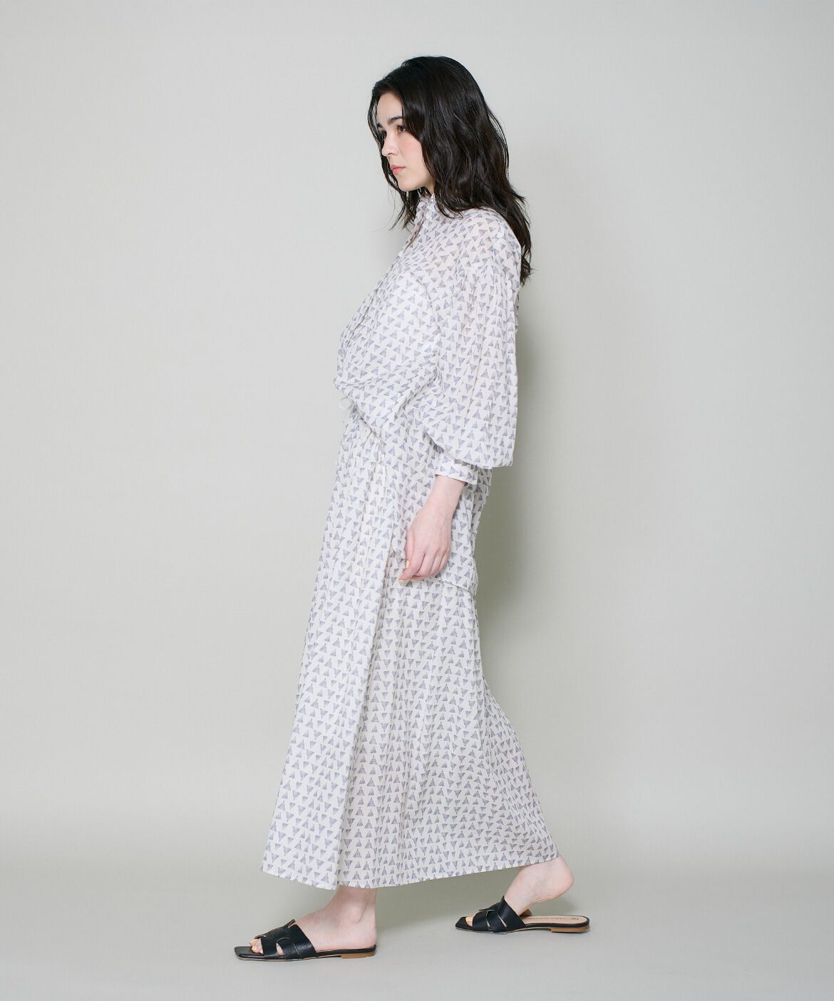 DAY by DAY it&rsquo;s international「トライアングルプリントコットンブラウス」|シャツ・ブラウス|